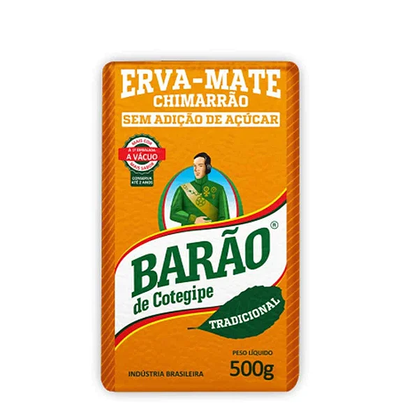 Erva-Mate Chimarrão Barão de Cotegipe Tradicional 500g