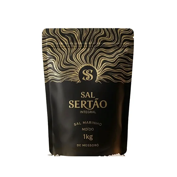 Sal Intregral Marinho Sertão 1kg