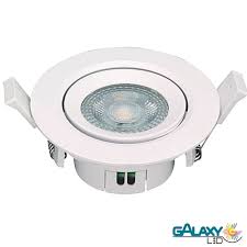 Spot Led Embutir Redondo 7W - 3.000K Branco Quente