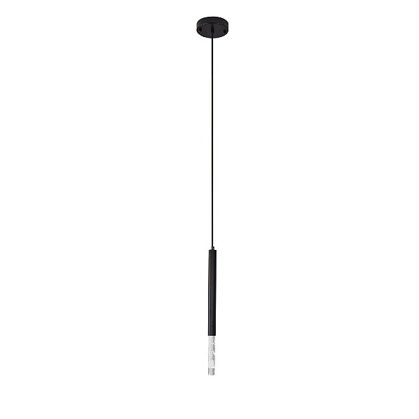 Pendente Led Pean - Preto - 1 Mod
