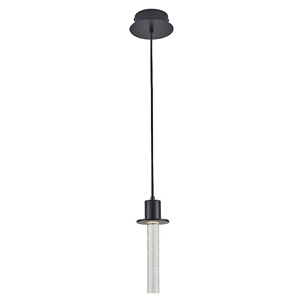 Pendente Led Kalu - Preto - 1 Mod