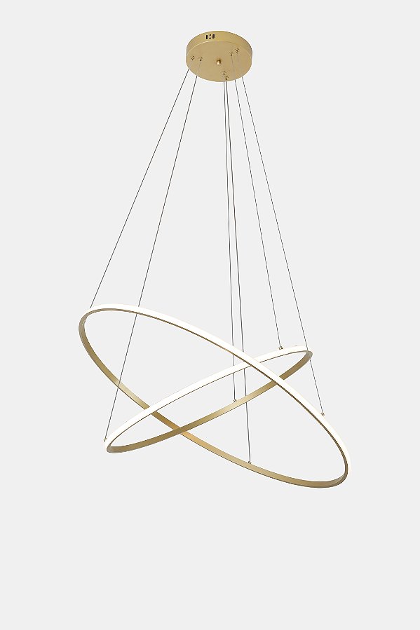 Pendente Led Redondo 2 módulos INVERSE GR - Nordecor