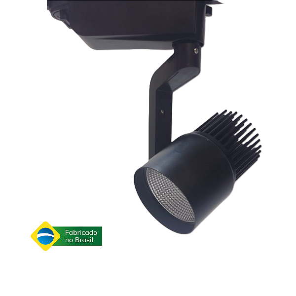 Spot Led para Trilho Eletrificado - 30w - Profissional - 220v