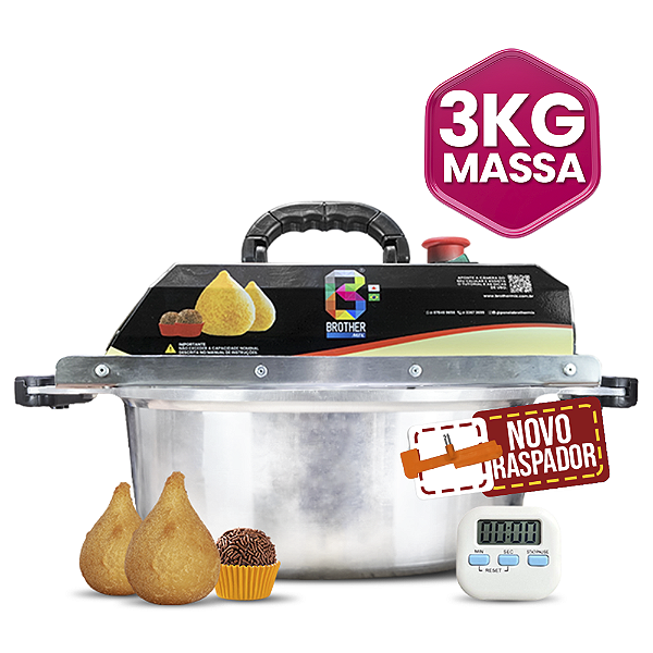 32CM - Misturadora Polida para DOCES E MASSAS com ajuste fino de velocidade, bivolt com chave seletora