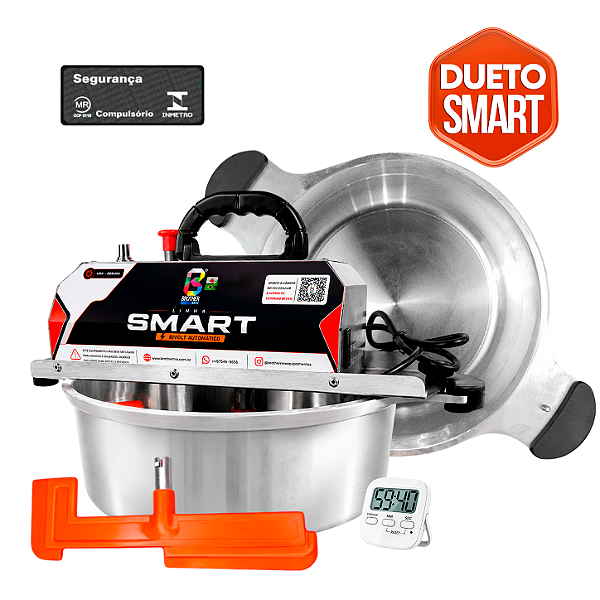 30 E 36CM - Misturadora SMART DUETO POLIDA para DOCES E RECHEIOS com ajuste fino de velocidade, BIVOLT AUTOMÁTICO