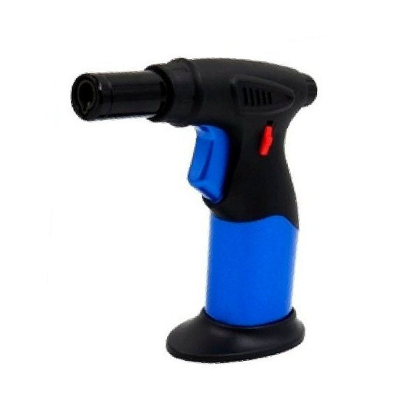 Mini Maçarico Portátil Gás Culinário Automático Regulagem de Chamas