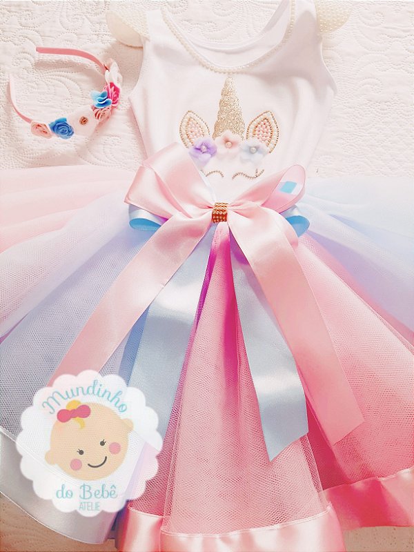 Conjunto Unicornio Luxo