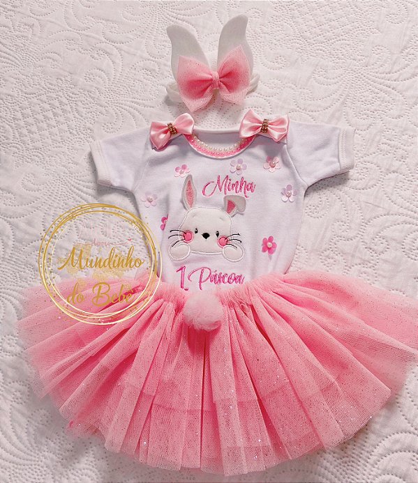 kit Primeira pascoa para Menina