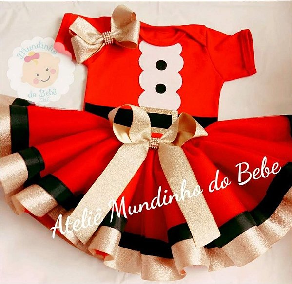 Vestido mamãe noel