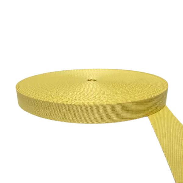 ALÇA 30MM LISA COR PASTEL (AMARELO) (METRO)