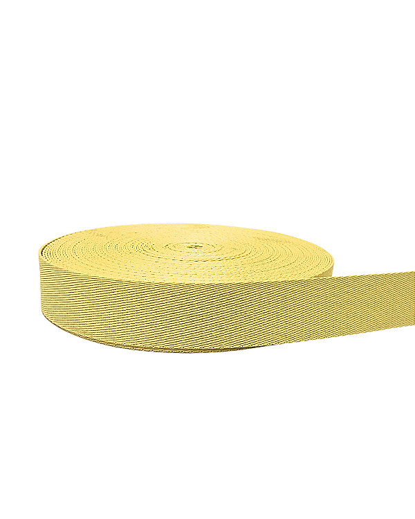 ALÇA 40MM LISA COR PASTEL (AMARELO) (METRO)
