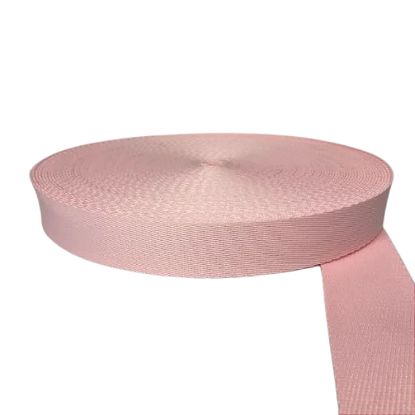 ALÇA 40MM LISA COR ROSA BEBE (METRO)