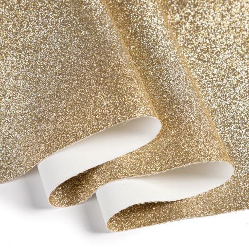 GLITTER 1/2 METRO COR OURO