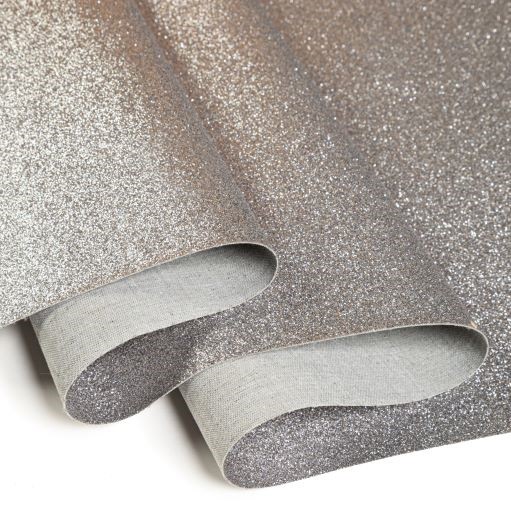 GLITTER 1/2 METRO COR PRATA VELHO