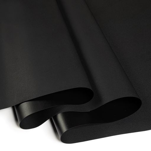 LAMINADO BK 0,15 1/2 METRO COR PRETO