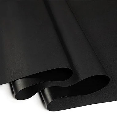 LAMINADO BK 0,18 1/2 METRO COR PRETO