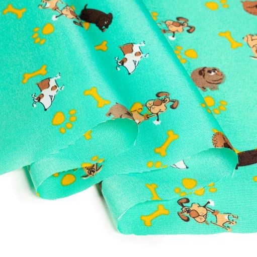 OXFORD 1/2 METRO DOG COR VERDE ÁGUA