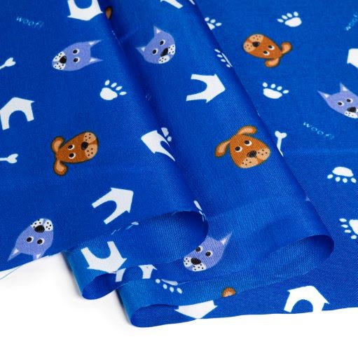 OXFORD 1/2 METRO DOG WOOF COR ROYAL