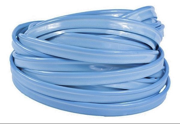 VIVO PVC 11MM COLORIDO PACOTE COM 10 METROS COR AZUL BEBE