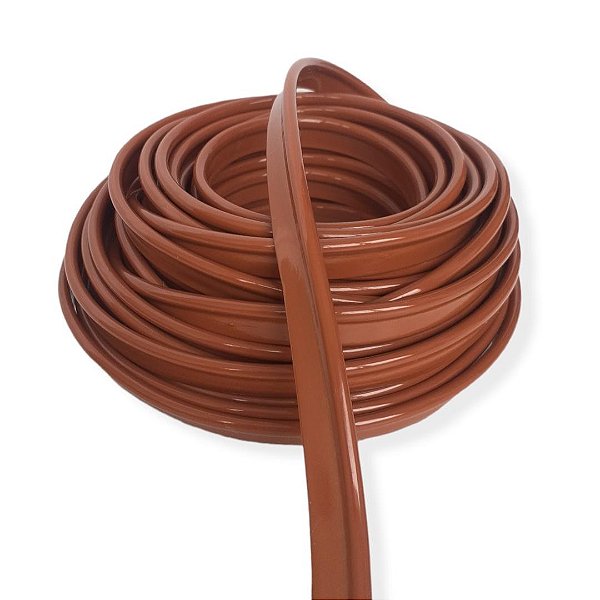 VIVO PVC 11MM COLORIDO PACOTE COM 10 METROS COR CARAMELO
