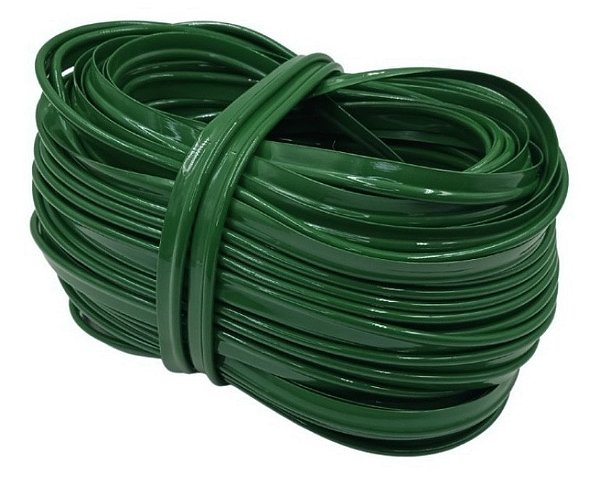 VIVO PVC 11MM COLORIDO PACOTE COM 10 METROS COR VERDE BANDEIRA