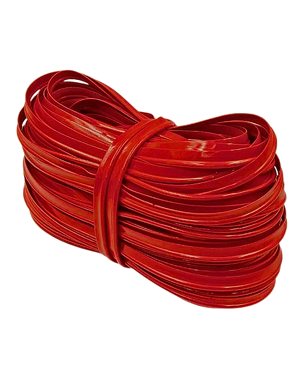 VIVO PVC 11MM COLORIDO PACOTE COM 10 METROS COR VERMELHO