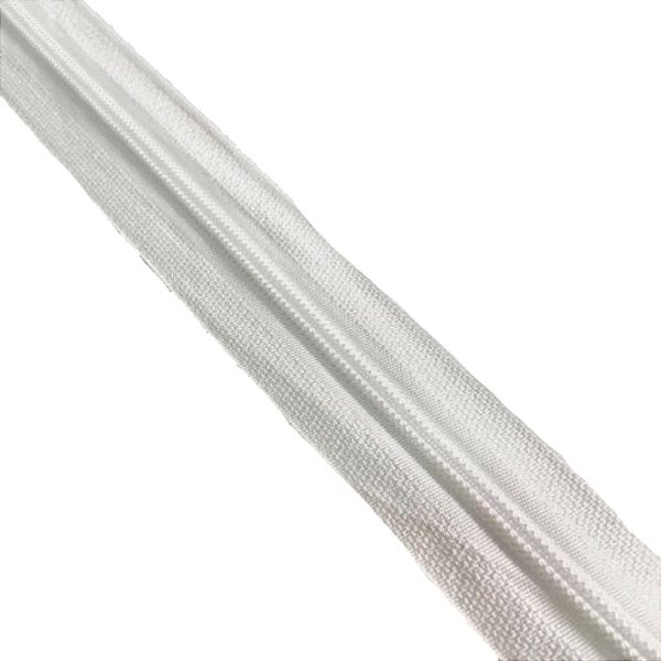 ZIPER N°6 PACOTE COM 10 METROS COR BRANCO