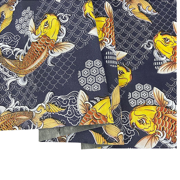CORINO ESTAMPADO 1/2 METRO  REVEST KOY FISH
