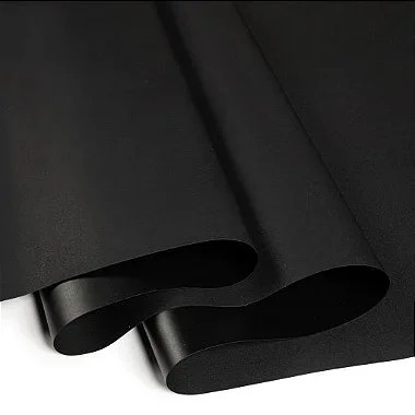 LAMINADO BK 0,20 1/2 METRO COR PRETO