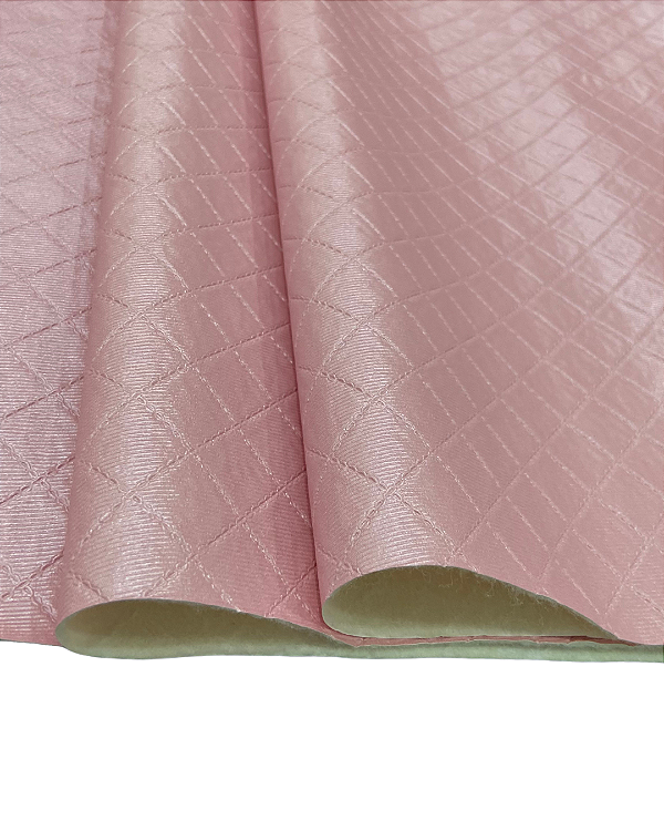 MATELASSE METALIZADO 1/2 METRO COR ROSA BEBE