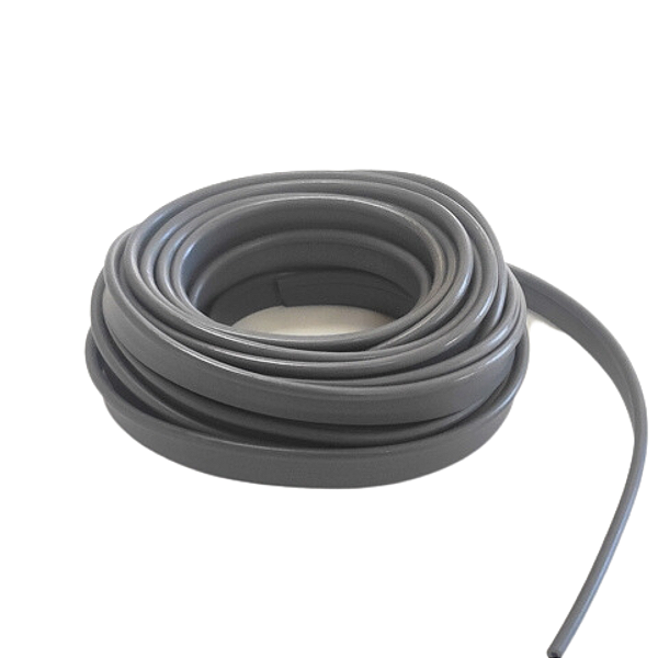 VIVO PVC 11MM COLORIDO PACOTE COM 10 METROS COR CINZA ESCURO