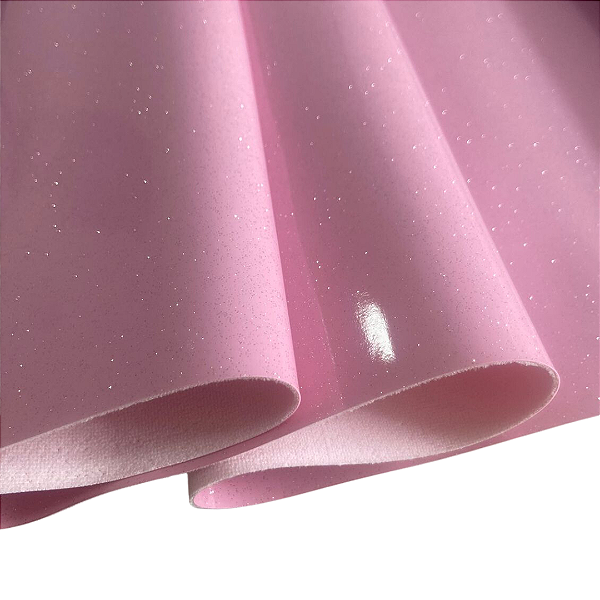 VERNIZ GLITTER SOFT 1/2 METRO COR ROSA CHICLETE