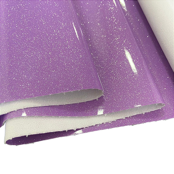VERNIZ GLITTER SOFT 1/2 METRO COR ROXO