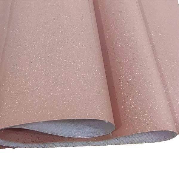 VERNIZ GLITTER SOFT 1/2 METRO COR NUDE