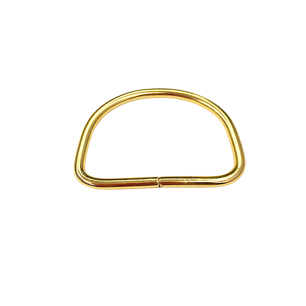 MEIA ARGOLA DOURADO CATAFORETICO 38MM AR 3,0 PACOTE COM 10 PEÇAS