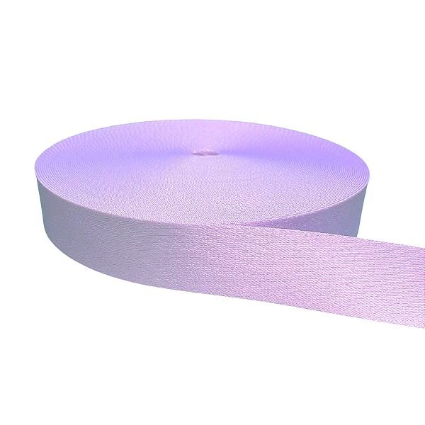 ALÇA ACETINADA 30MM LISA COR LILAS 1 METRO