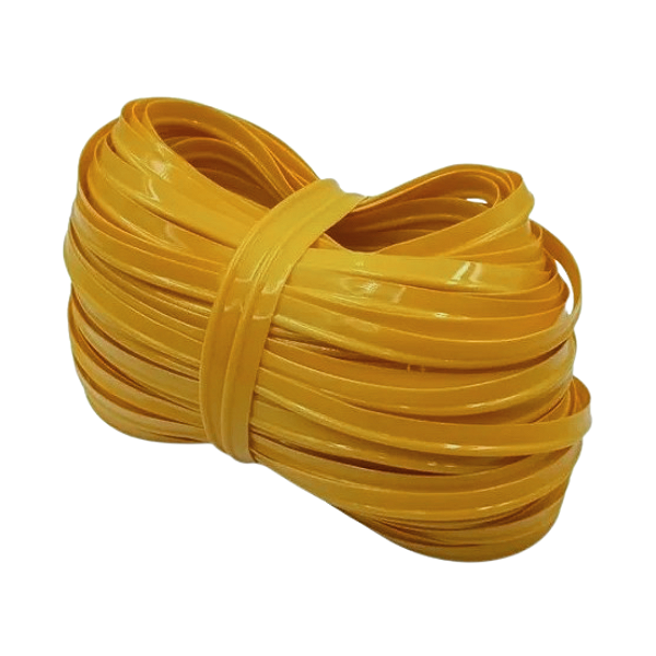 VIVO PVC 11MM COLORIDO PACOTE COM 10 METROS COR AMARELO OURO
