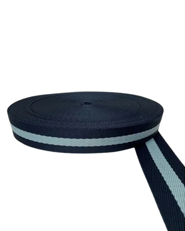 ALÇA 30MM 1 LISTRA COR MARINHO LISTRA AZUL BB (METRO)
