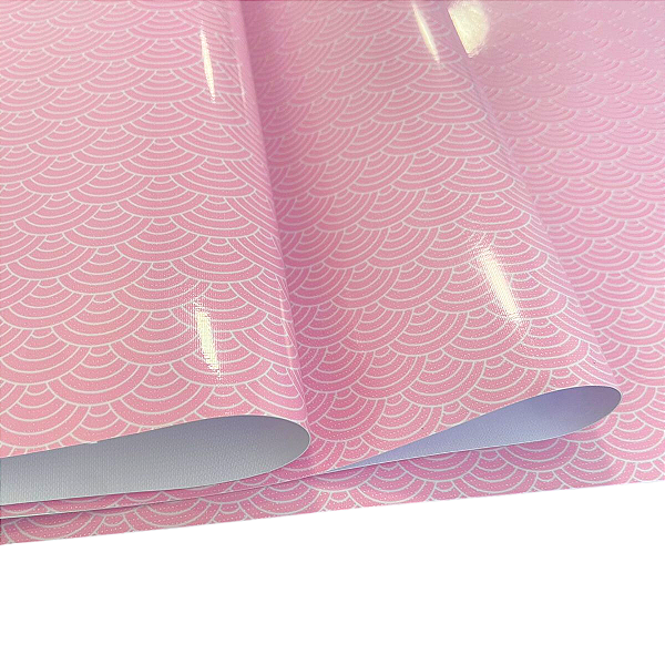 VERNIZ 0,40 ESTAMPADO NUVEM ROSA 1/2 METRO