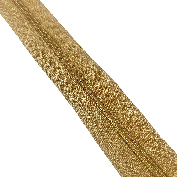 ZIPER N°6 PACOTE COM 10 METROS COR KAKI