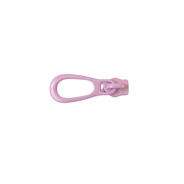 PUXADOR 06 COLOR VAZADO OVAL COR ROSA BB PACOTE COM 10 PEÇAS
