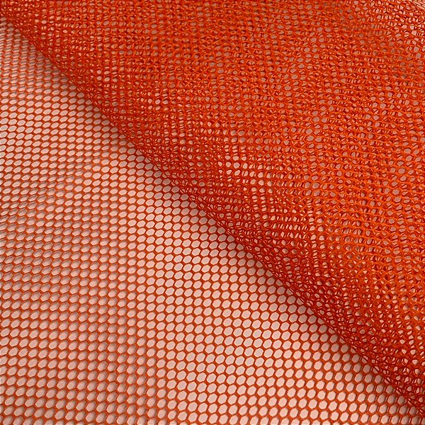 TELA VOLEI COLORIDA 1/2 METRO COR LARANJA
