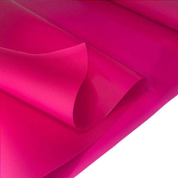 PVC SILICONE 0,7MM 1/2 METRO COR PINK