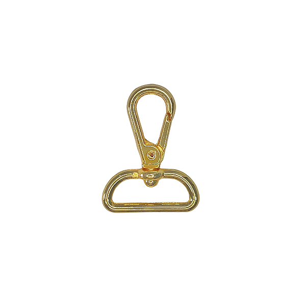 MOSQUETAO LUXO 6035 - 30MM DOURADO CATAFORETICO - UNIDADE