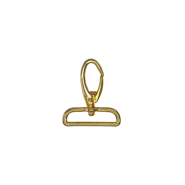 MOSQUETÃO LUXO 6015 - 40MM DOURADO CATAFORETICO - UNIDADE