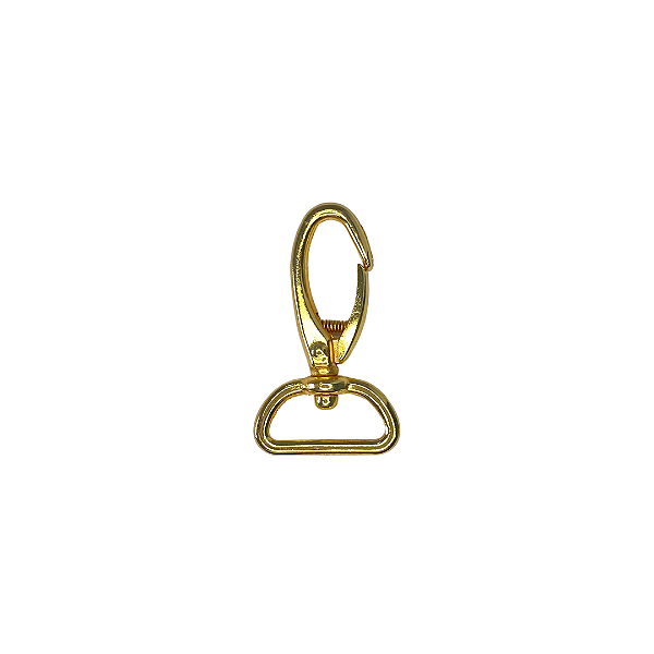 MOSQUETÃO LUXO 6015 - 25MM DOURADO CATAFORETICO - UNIDADE