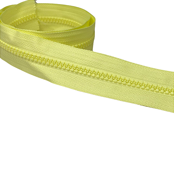 ZIPER 0,6 TRATORADO 1 METRO COR AMARELO BB 5199