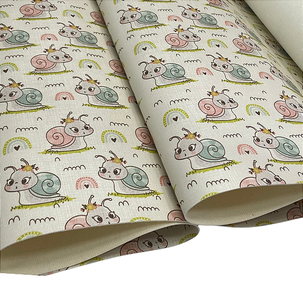 DUNI 0,9 PEROLIZADO ESTAMPADO CARACOL