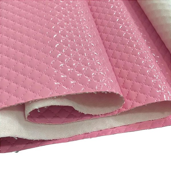 VERNIZ SOFT MATELADO 1/2 METRO COR ROSA CHICLETE
