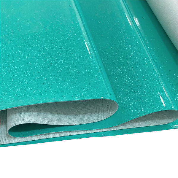 VERNIZ GLITTER SOFT 1/2 METRO COR VERDE TIFANY